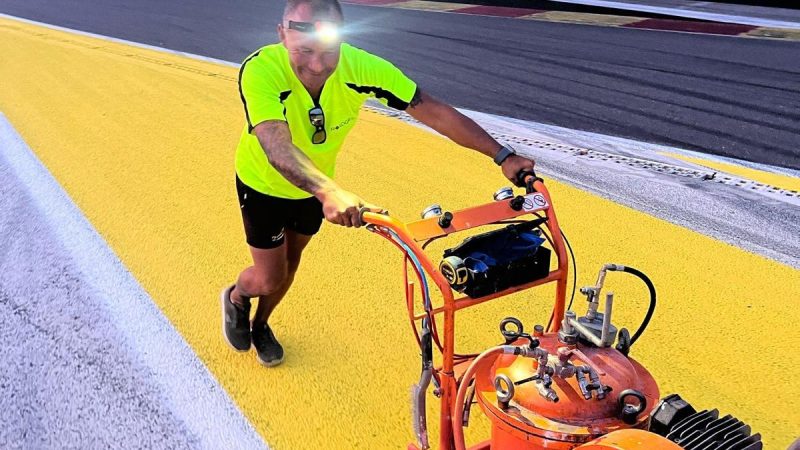 race circuit painting roadgrip