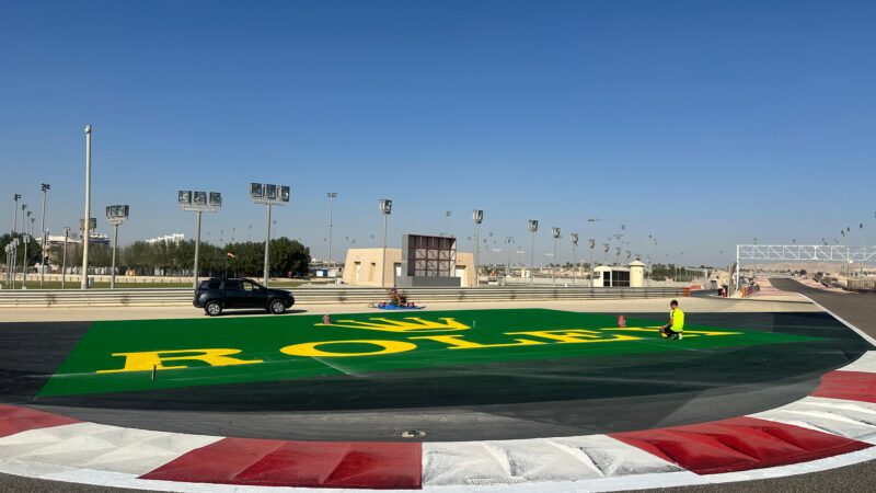 race track branding bahrain