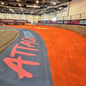 race track branding london formula e