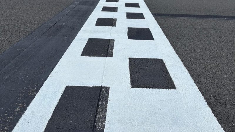 race track marking motorbikes silverstone
