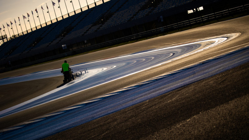 race track painting assen roadgrip
