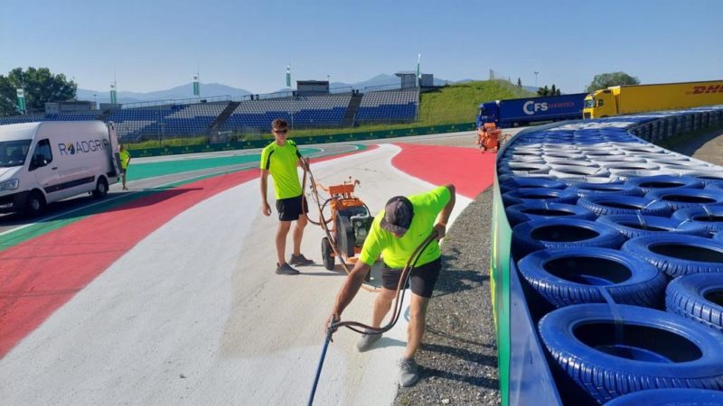 race track painting company roadgrip motorsport