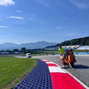 race track painting f1 austrian gp