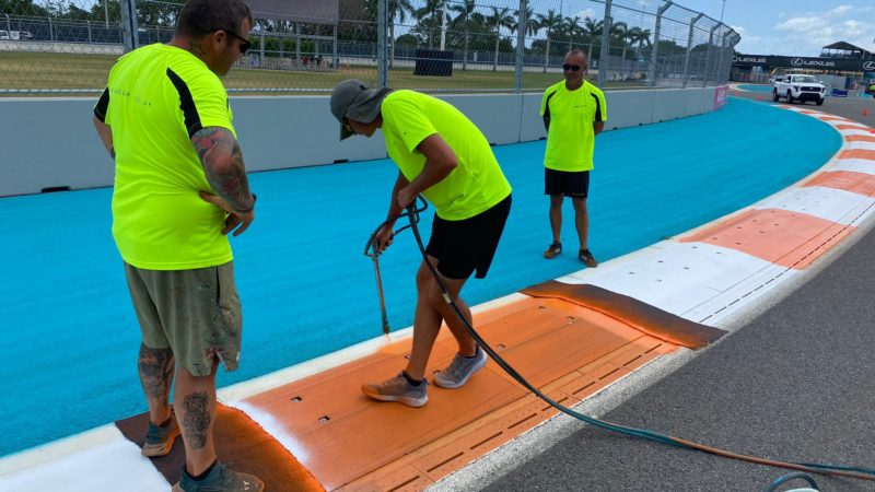 race track painting roadgrip