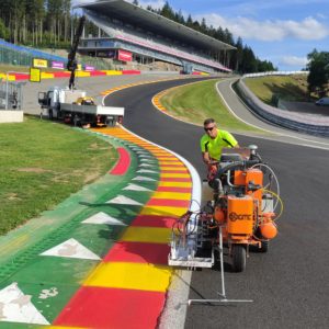 race track painting spa belgium