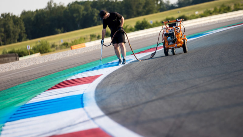 race track painting tt assen roadgrip