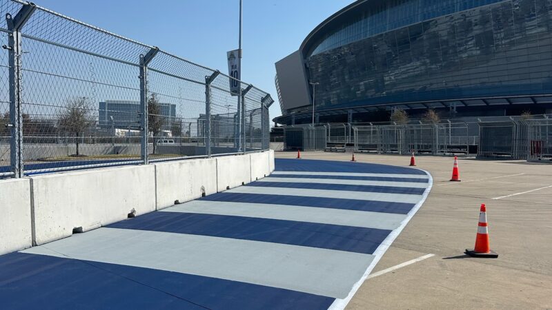 racetrack striping usa