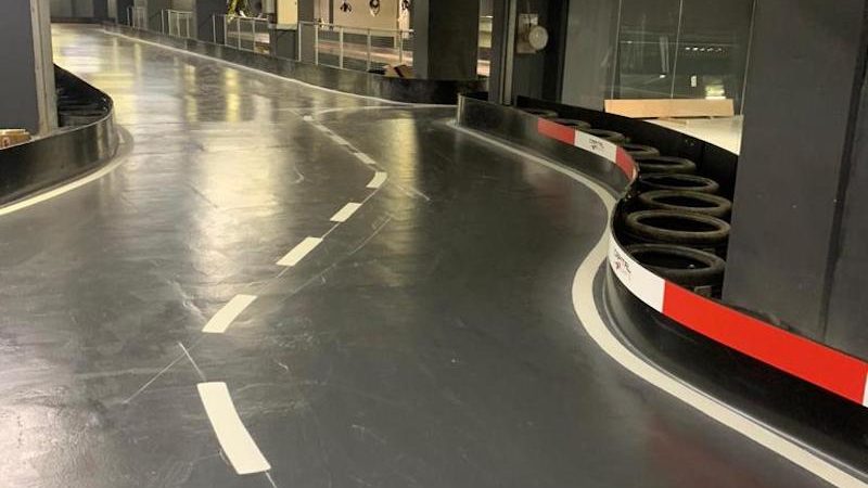 racing circuit painting roadgrip