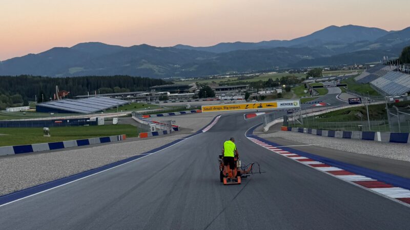 red bull ring circuit painting motogp