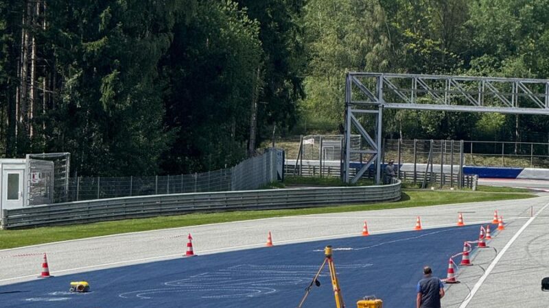 red bull ring track painting f1