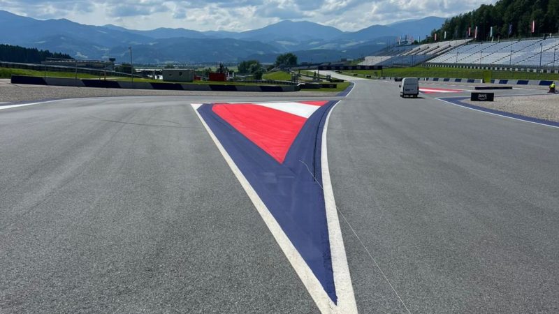 red bull ring track painting roadgrip