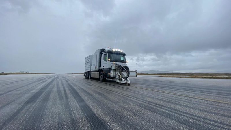 roadgrip UHP rubber removal runway