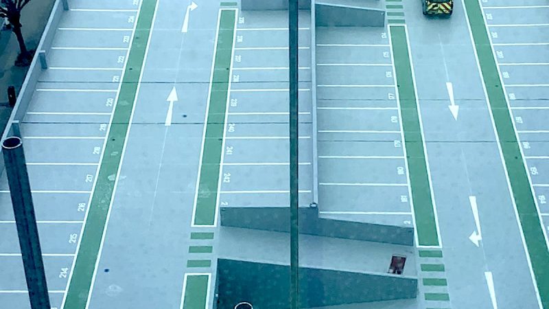 rooftop car park coating roadgrip
