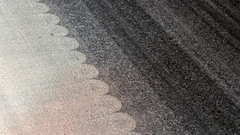 rubber removed from runway africa