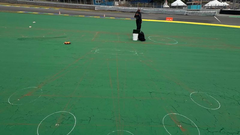 run off painting wec motorsport