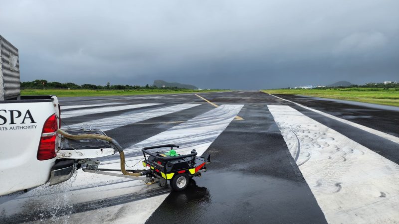 runway friction testing st lucia