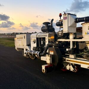 runway grooving antigua