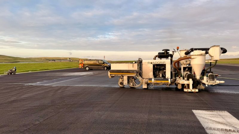 runway grooving scotland roadgrip