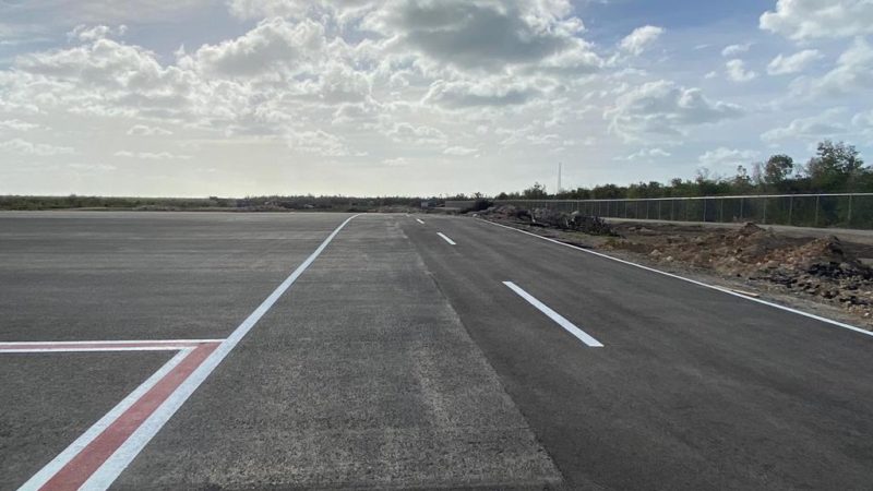 runway painting roadgrip barbuda