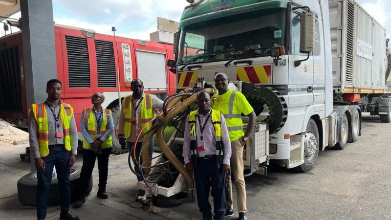 runway rubber removal tanzania