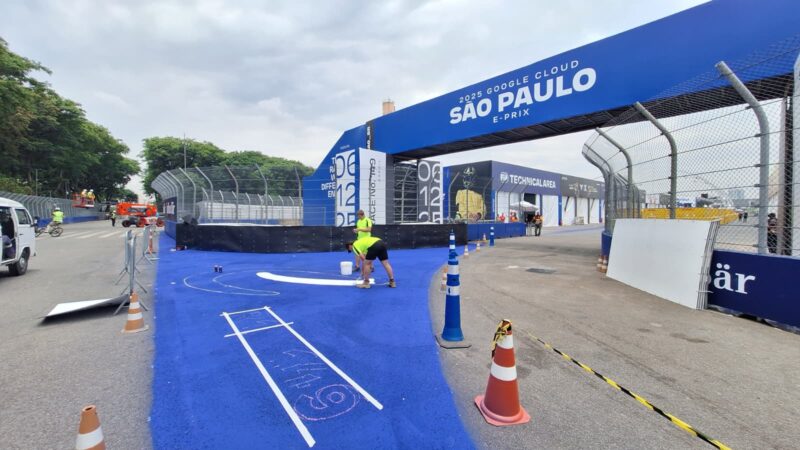 sao paulo eprix circuit painting