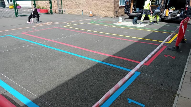 school bay marking london