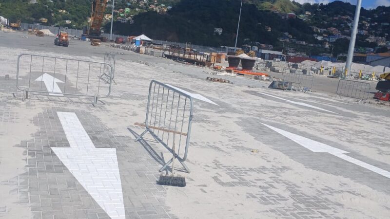 shipping port sign marking