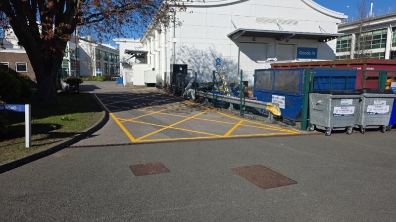site safety markings london