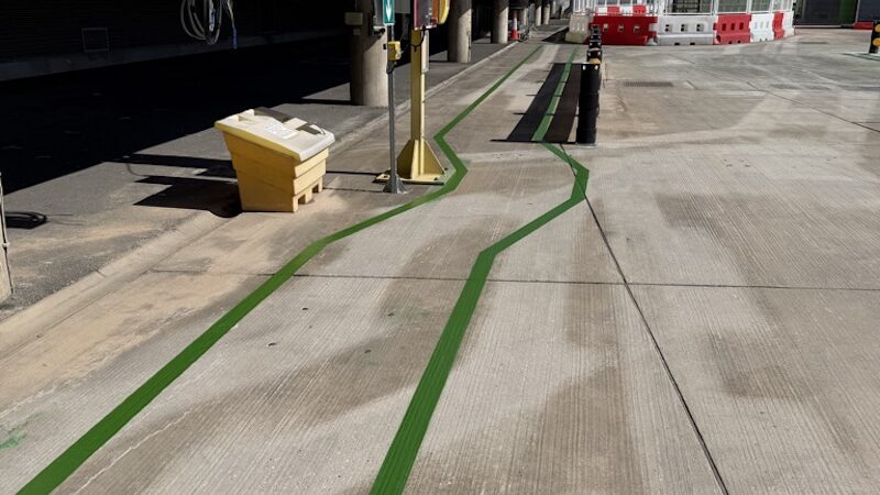 stand reconfiguration manchester airport roadgrip