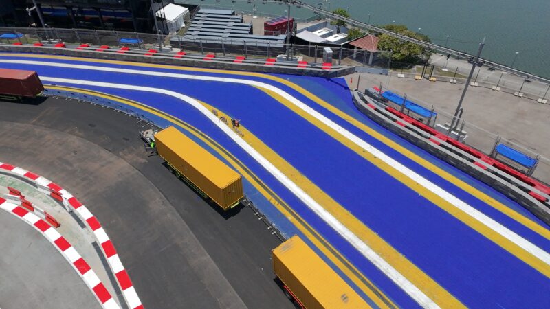 marina bay track design