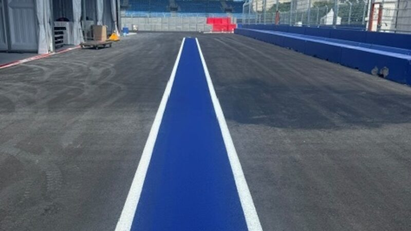 street circuit painting formula e