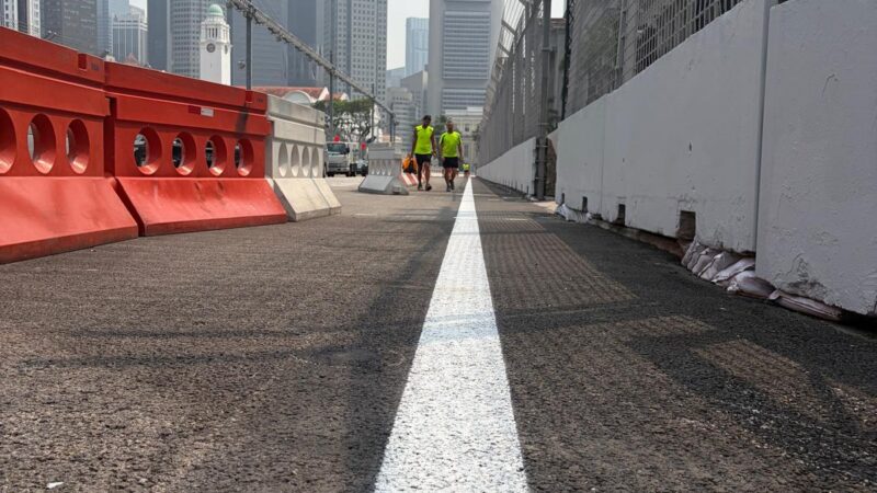 street circuit painting singapore