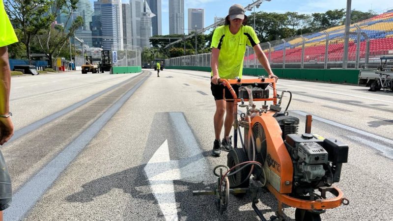 street circuit preparation singapore grand prix roadgrip