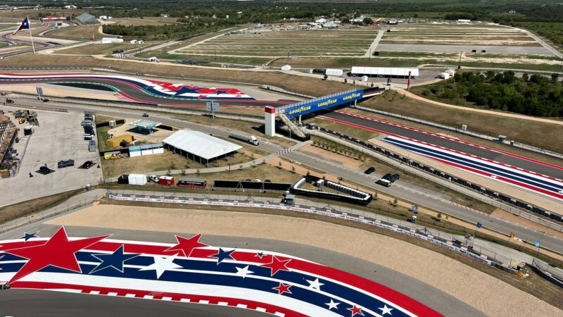 striping COTA track design roadgrip motorsport