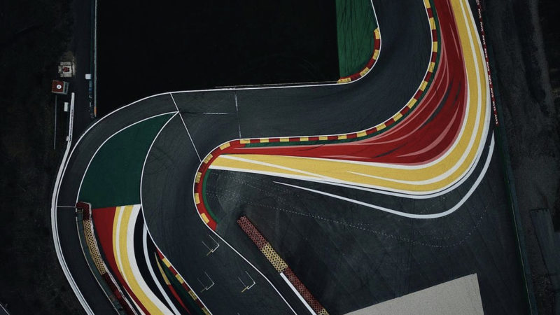 track design painting motorsport Spa Roadgrip