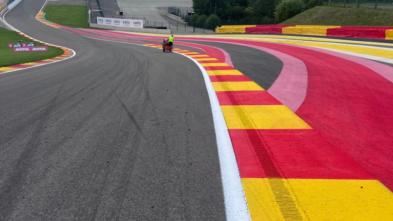 track marking circuit de spa roadgrip