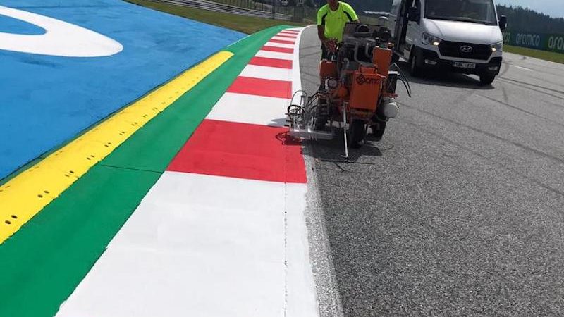 track painting F1 GP roadgrip