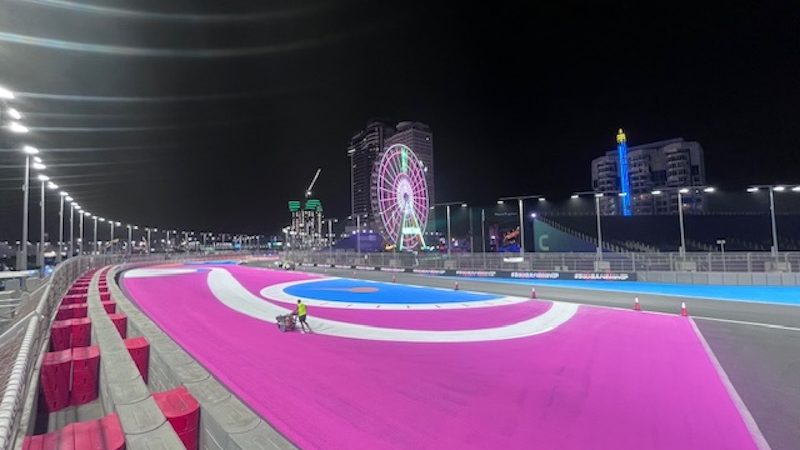 track painting jeddah saudi roadgrip