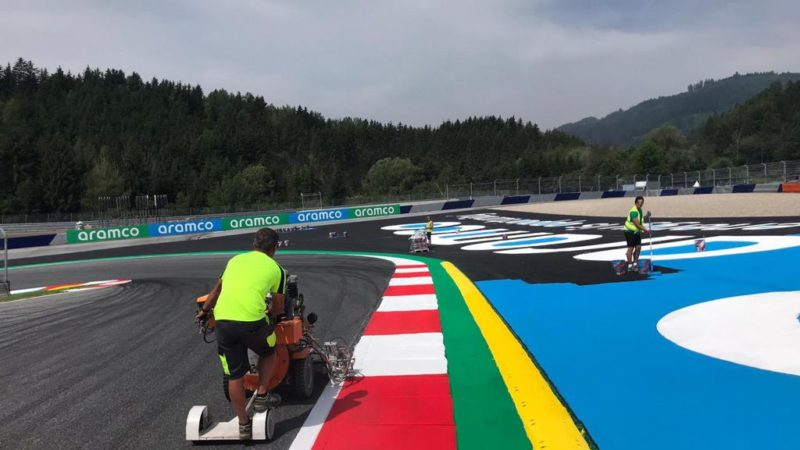 track painting red bull ring
