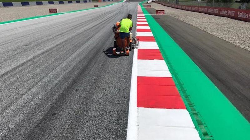 track painting red bull ring austria