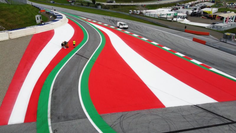track painting red bull ring roadgrip