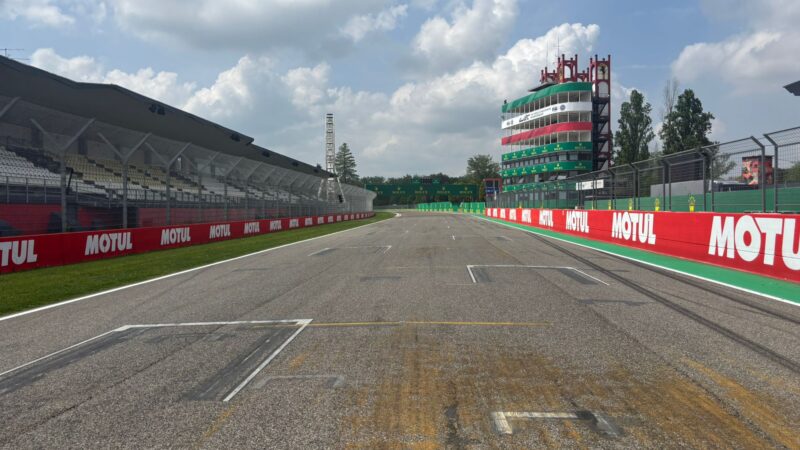 track preparation imola WEC