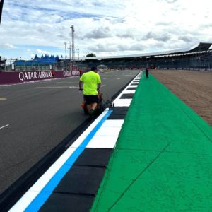 tracklimits blue line painting roadgrip silverstone