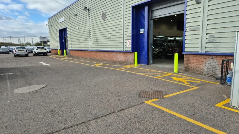 walkway line marking company
