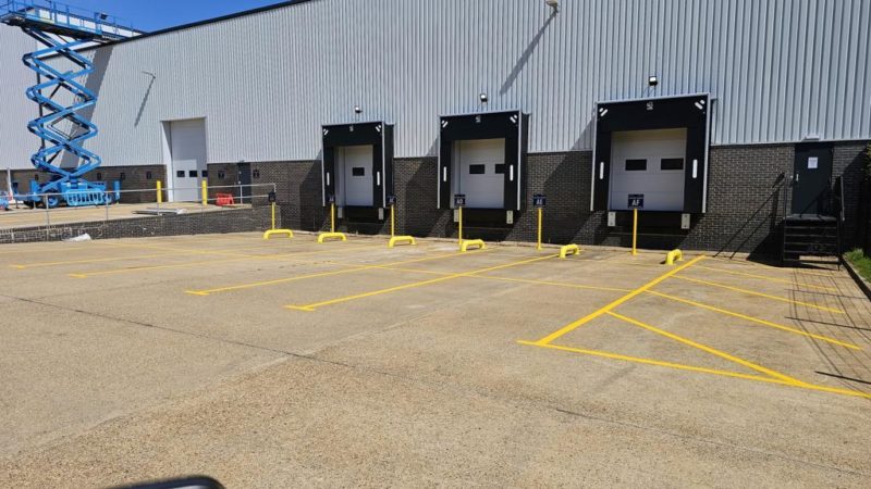 warehouse bay marking roadgrip uk