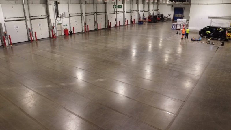 warehouse flooring marking roadgrip