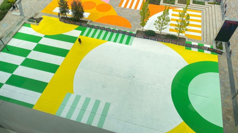 westfield square ground painting roadgrip