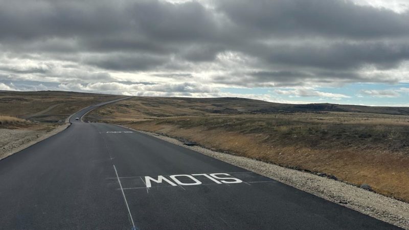 word marking text roads highways